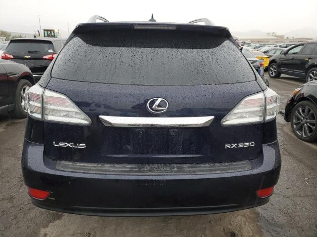 2T2ZK1BA3AC037589 - 2010 LEXUS RX 350 BLUE photo 6