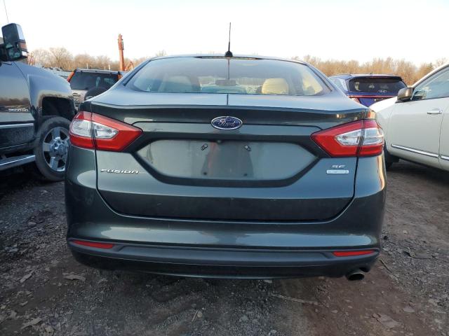 1FA6P0HD6G5105786 - 2016 FORD FUSION SE BLACK photo 6