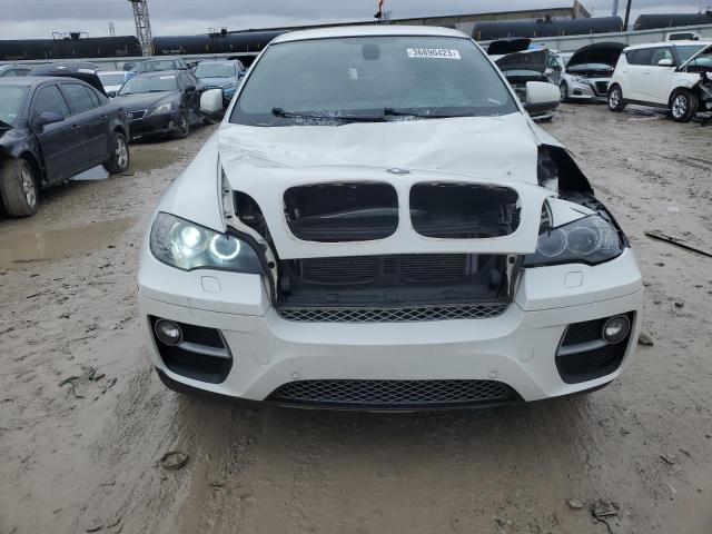 5UXFG2C5XDL782898 - 2013 BMW X6 XDRIVE35I WHITE photo 5