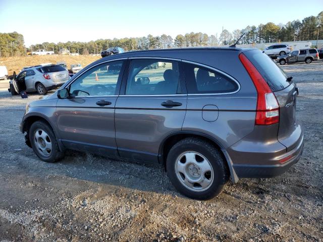 3CZRE3H38AG706357 - 2010 HONDA CR-V LX GRAY photo 2