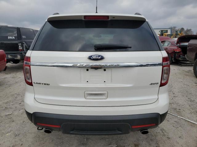 1FM5K8F82DGA02515 - 2013 FORD EXPLORER LIMITED WHITE photo 6