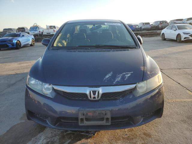 19XFA1F59AE060271 - 2010 HONDA CIVIC LX BLUE photo 5