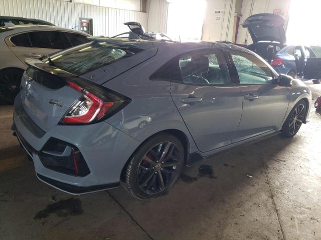 SHHFK7H97LU401940 - 2020 HONDA CIVIC SPORT TOURING Grau Foto 3