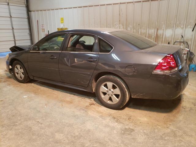 2G1WB5EN7A1178671 - 2010 CHEVROLET IMPALA LT GRAY photo 2