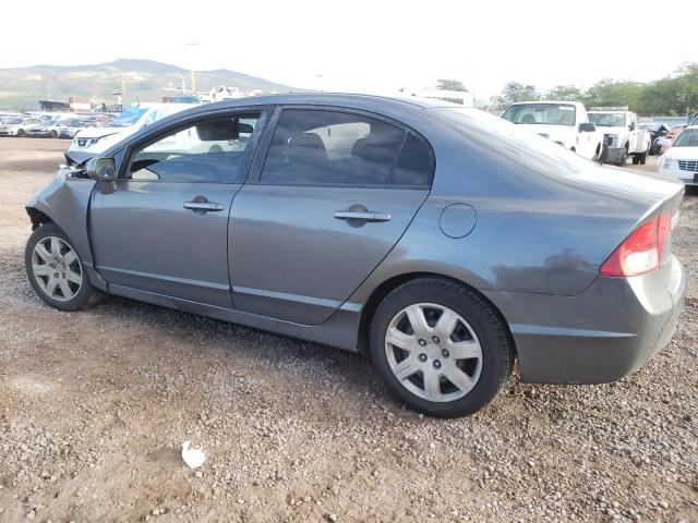 2HGFA1F54BH533811 - 2011 HONDA CIVIC LX GRAY photo 2