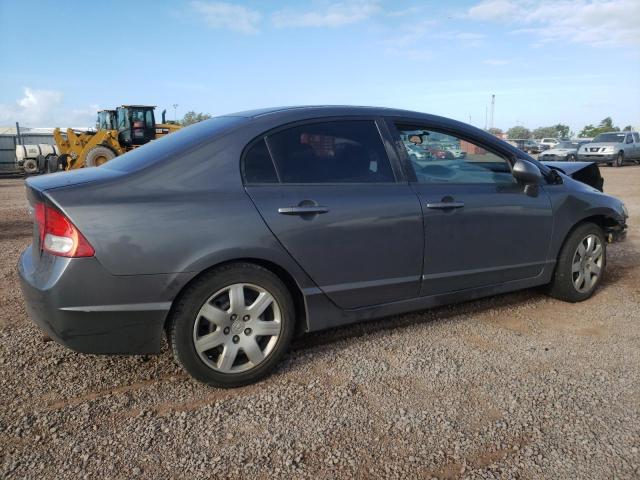 2HGFA1F54BH533811 - 2011 HONDA CIVIC LX GRAY photo 3