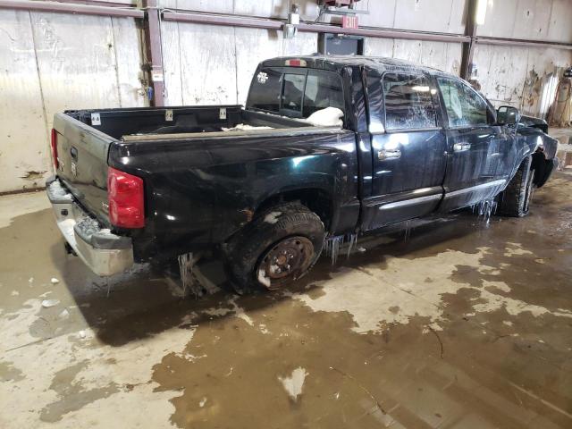 1D7HW58N65S161209 - 2005 DODGE DAKOTA QUAD LARAMIE BLACK photo 3