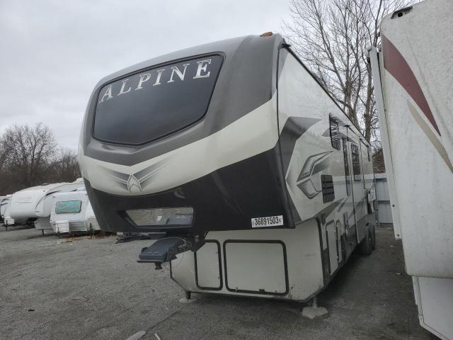 4YDFALU22NE781034 - 2022 KEYSTONE ALPINE WHITE photo 2