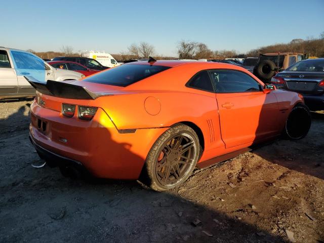 2G1FT1EW0A9147486 - 2010 CHEVROLET CAMARO SS ORANGE photo 3