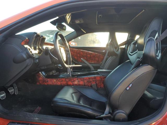 2G1FT1EW0A9147486 - 2010 CHEVROLET CAMARO SS ORANGE photo 7
