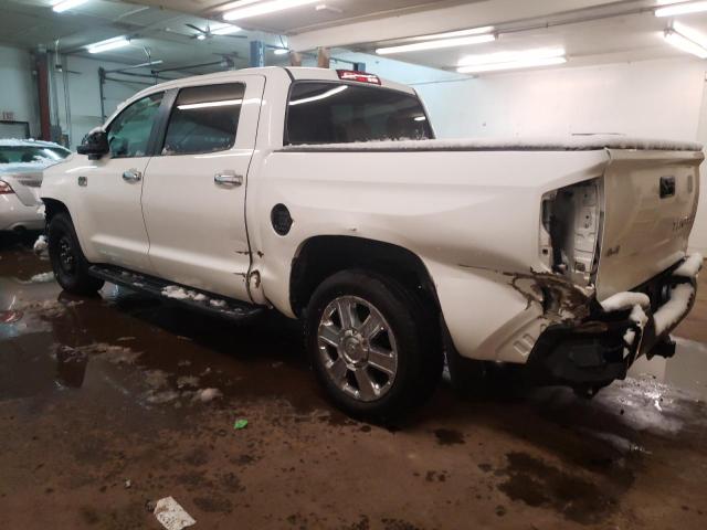 5TFAW5F19EX381135 - 2014 TOYOTA TUNDRA CREWMAX PLATINUM Weiß Foto 2