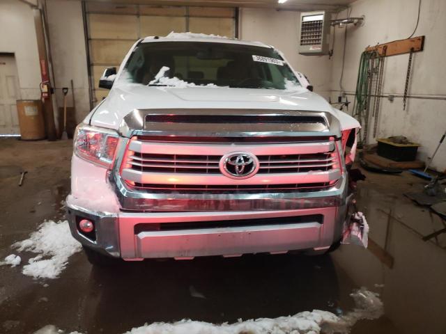 5TFAW5F19EX381135 - 2014 TOYOTA TUNDRA CREWMAX PLATINUM Weiß Foto 5