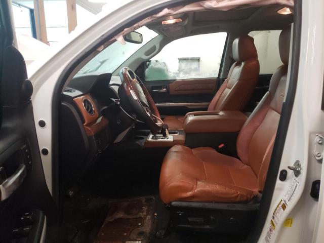 5TFAW5F19EX381135 - 2014 TOYOTA TUNDRA CREWMAX PLATINUM Weiß Foto 7