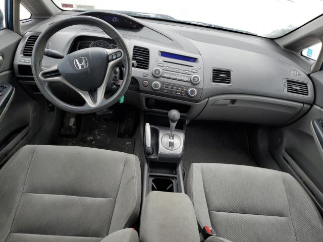 2HGFA1F57AH563917 - 2010 HONDA CIVIC LX BLUE photo 8