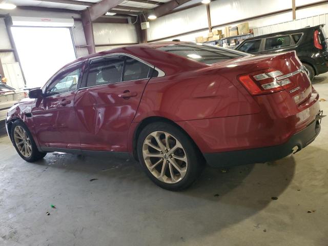 1FAHP2F89DG136136 - 2013 FORD TAURUS LIMITED RED photo 2