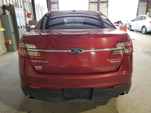 1FAHP2F89DG136136 - 2013 FORD TAURUS LIMITED RED photo 6
