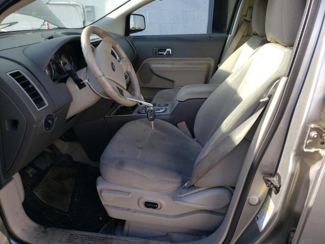 2FMDK48C48BA40590 - 2008 FORD EDGE SEL BEIGE photo 7