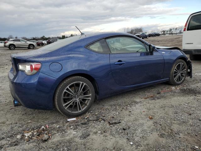 JF1ZNAA18D2700032 - 2013 TOYOTA SCION FR-S BLUE photo 3