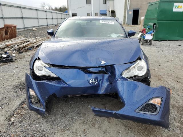 JF1ZNAA18D2700032 - 2013 TOYOTA SCION FR-S BLUE photo 5