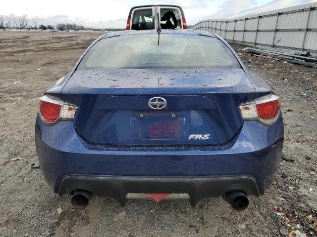 JF1ZNAA18D2700032 - 2013 TOYOTA SCION FR-S BLUE photo 6