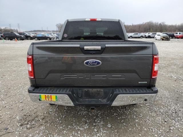 1FTEW1CP0KFB00988 - 2019 FORD F150 SUPERCREW GRAY photo 6