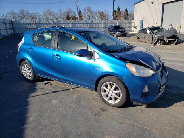 JTDKDTB33D1036335 - 2013 TOYOTA PRIUS C BLUE photo 4