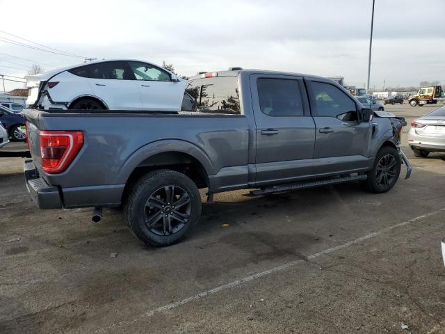 1FTFW1E89NFC33750 - 2022 FORD F150 SUPERCREW GRAY photo 3