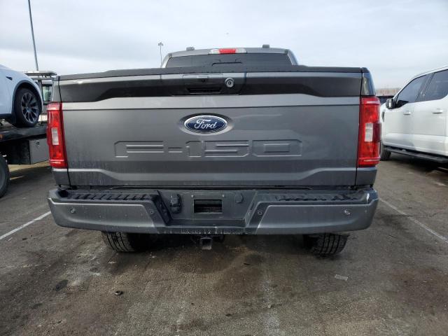 1FTFW1E89NFC33750 - 2022 FORD F150 SUPERCREW GRAY photo 6