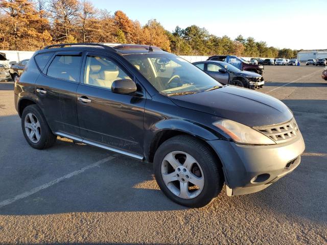 JN8AZ08W15W431748 - 2005 NISSAN MURANO SL BLACK photo 4