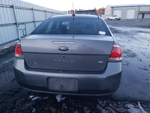 1FAHP35N09W214457 - 2009 FORD FOCUS SE GRAY photo 6