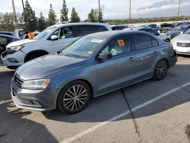 3VWD17AJ6GM226336 - 2016 VOLKSWAGEN JETTA SPORT GRAY photo 1