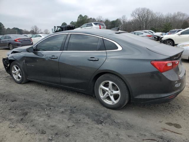 1G1ZB5ST7HF134513 - 2017 CHEVROLET MALIBU LS GRAY photo 2