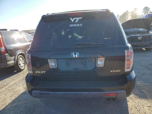 5FNYF18548B057130 - 2008 HONDA PILOT EXL BLACK photo 6