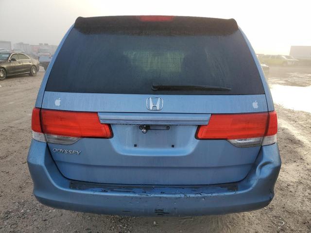 5FNRL3H2XAB035332 - 2010 HONDA ODYSSEY LX BLUE photo 6