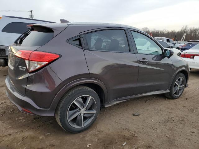 3CZRU6H93KM701112 - 2019 HONDA HR-V TOURING PURPLE photo 3