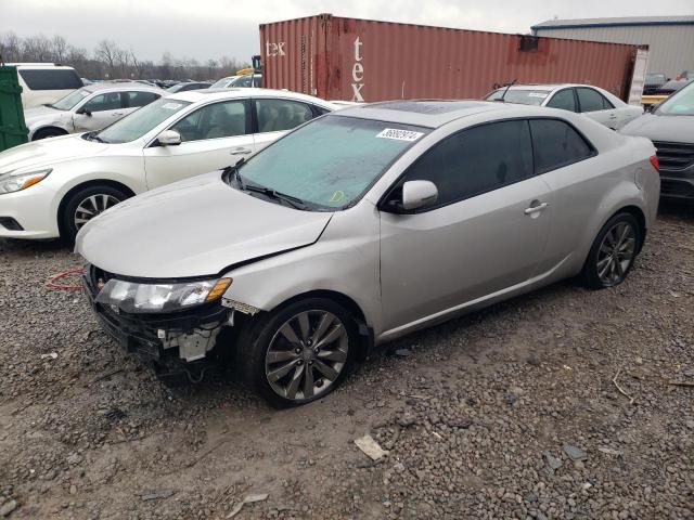 KNAFW6A37C5598645 - 2012 KIA FORTE SX SILVER photo 1