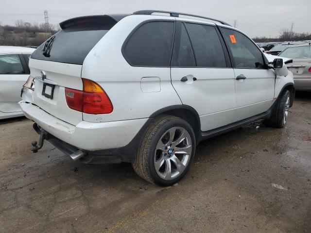 5UXFA53533LV96170 - 2003 BMW X5 3.0I WHITE photo 3