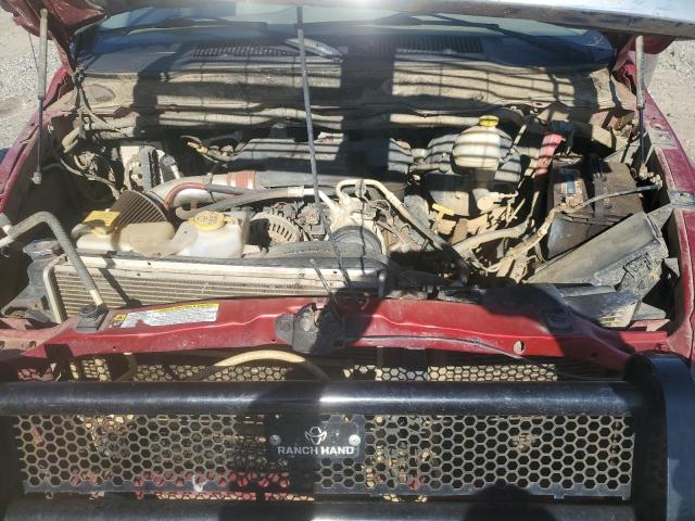 1D3HU18207J593356 - 2007 DODGE RAM 1500 ST RED photo 11