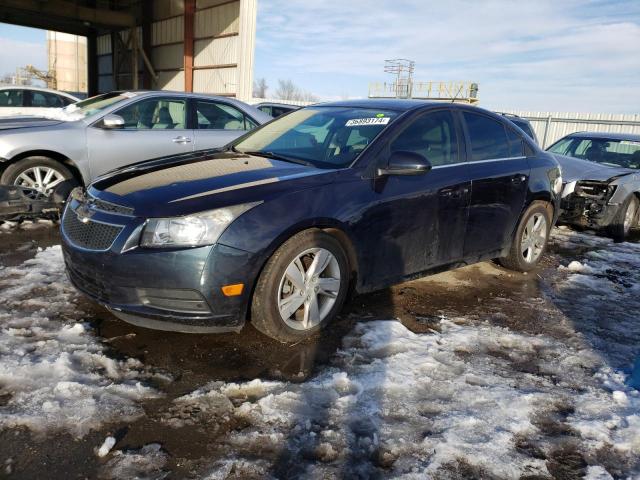 1G1P75SZ9E7102018 - 2014 CHEVROLET CRUZE BLUE photo 1