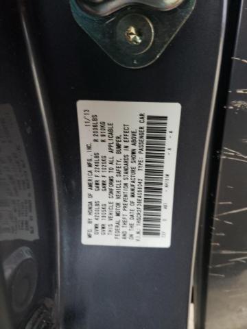 1HGCR2F36EA096042 - 2014 HONDA ACCORD LX GRAY photo 12