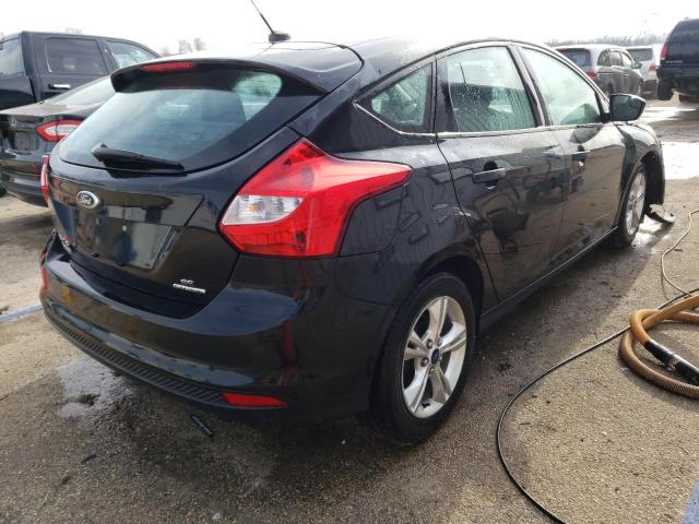 1FADP3K20EL249195 - 2014 FORD FOCUS SE BLACK photo 3