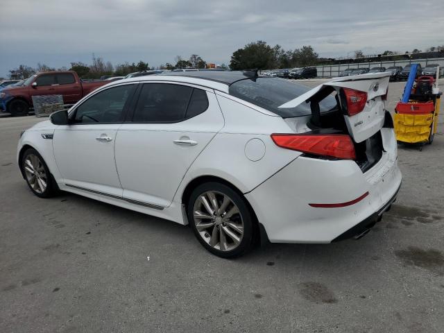 5XXGR4A63EG323950 - 2014 KIA OPTIMA SX WHITE photo 2