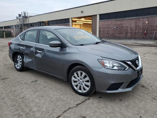 3N1AB7AP5KY226923 - 2019 NISSAN SENTRA S GRAY photo 4