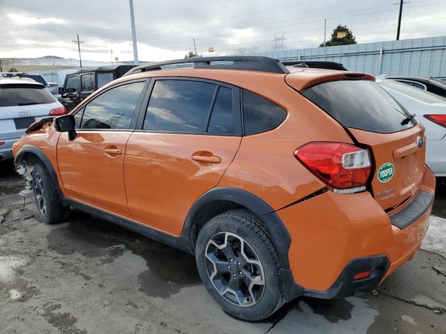 JF2GPAMC7F8246589 - 2015 SUBARU XV CROSSTR 2.0 LIMITED ORANGE photo 2