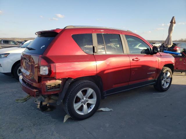 1C4NJCBB7ED660670 - 2014 JEEP COMPASS SPORT RED photo 3