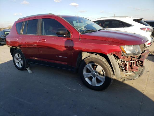 1C4NJCBB7ED660670 - 2014 JEEP COMPASS SPORT RED photo 4