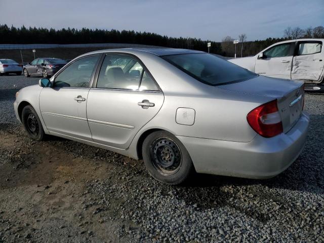 4T1BE32K62U044327 - 2002 TOYOTA CAMRY LE/X LE SILVER photo 2