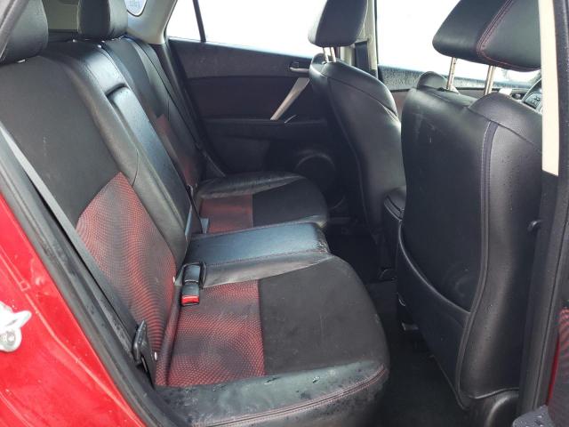 JM1BL1L37C1578512 - 2012 MAZDA SPEED 3 MAROON photo 10