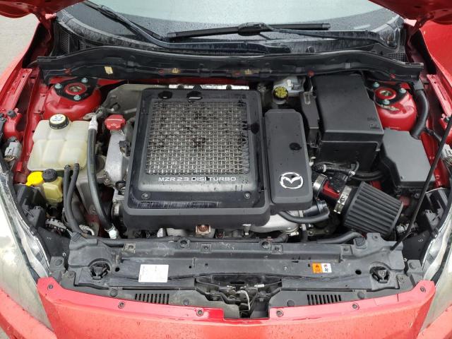 JM1BL1L37C1578512 - 2012 MAZDA SPEED 3 MAROON photo 11