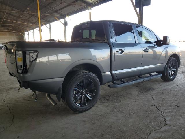 1N6AA1ED3PN106472 - 2023 NISSAN TITAN SV GRAY photo 3